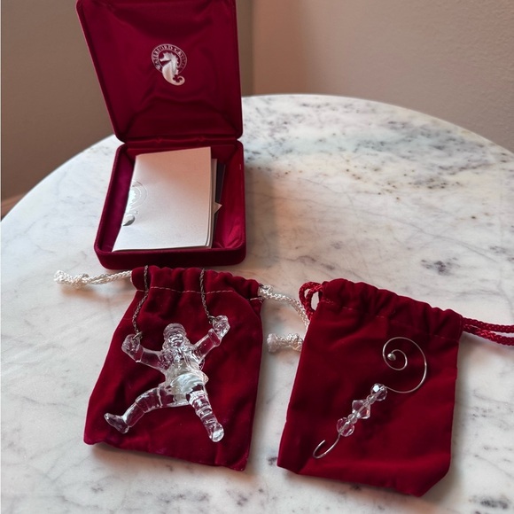 Waterford Crystal Ten Lords Leaping VTG 12 Days Of Christmas Ornament - 2004 - Picture 4 of 5